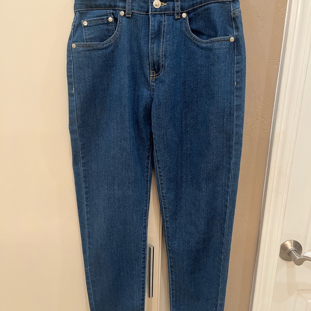 Levi’s Silver Tab Mini Mom Medium Wash Jeans Size 16 Reg 26x26